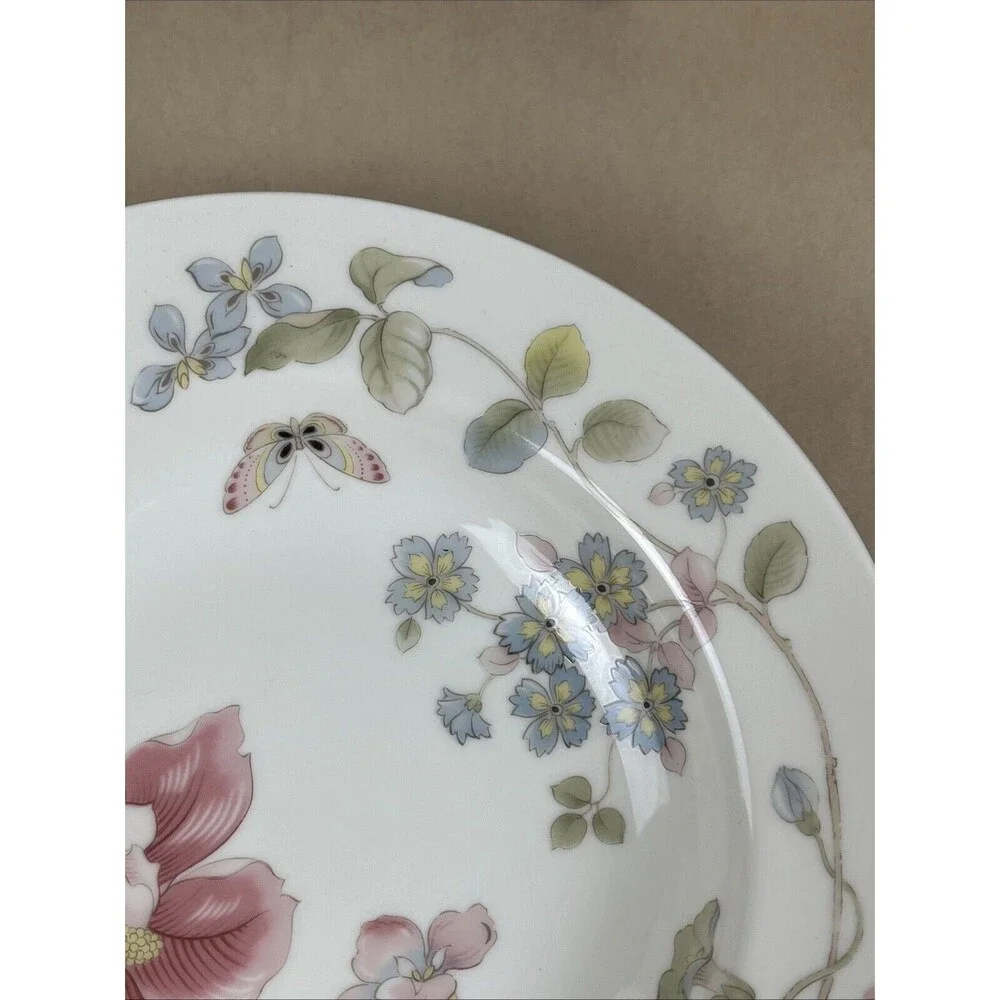 HTF Mikasa Shalimar L2878 Fine China Soup Bowl 8 1/2” Set Of‎ 4 Discontinued
